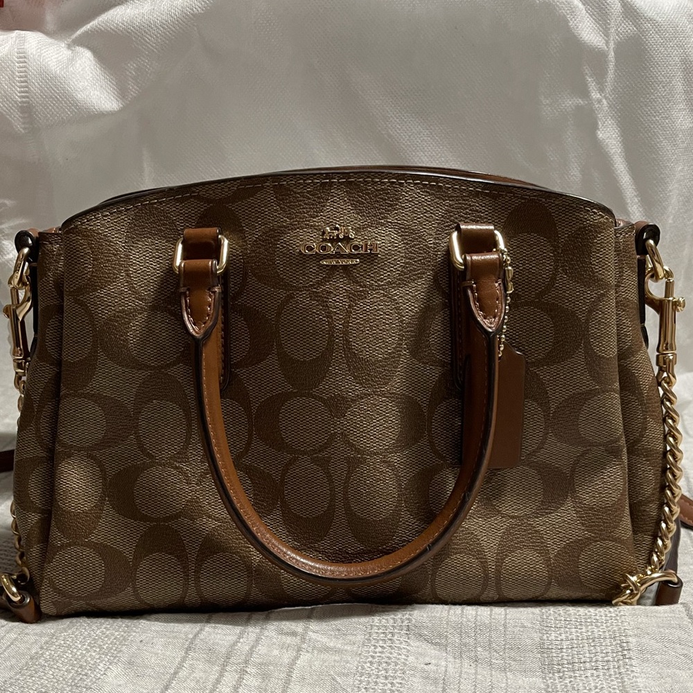 Coach mini signature sage carryall crossbody - Picture 4 of 5